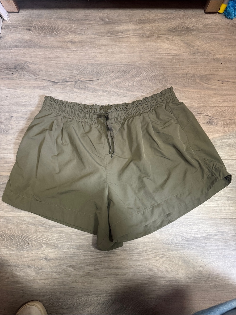 all in motion Olive Elastic Waist Athletic Shorts